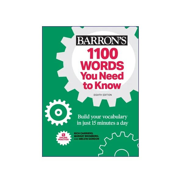 کتاب Barrons 1100 Words You Need to know 8th Edition اثر Rich Carriero انتشارات رهنما