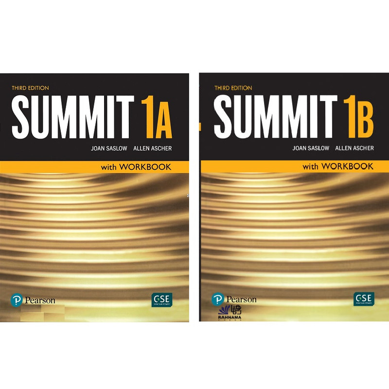 کتاب Summit 1 Third Edition اثر Joan Saslow And Allen Ascher انتشارات Pearson دو جلدی 