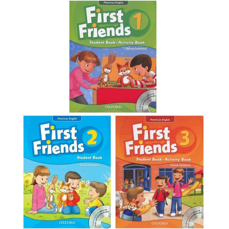 کتاب American First Friends D.S اثر Susan Iannuzzi انتشارات Oxford سه جلدی