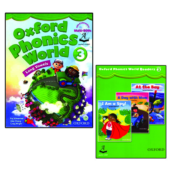 کتاب Oxford Phonics World 3 با داستان اثر جمعی از نویسندگان انتشارات آرماندیس دو جلدی