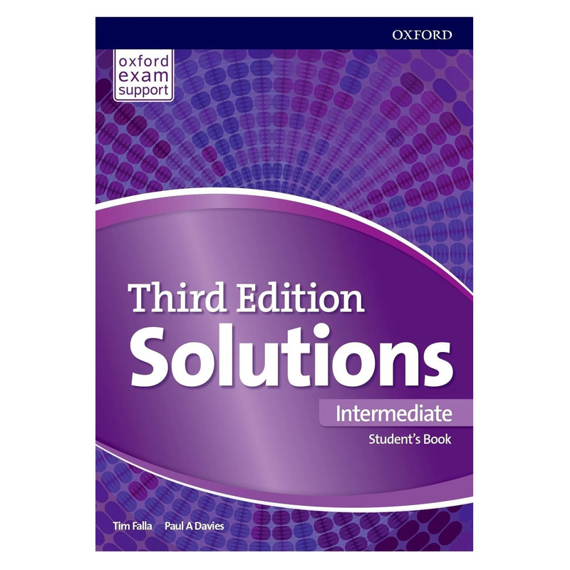 کتاب Solutions 3rd Edition Intermediate Students Book اثر Tim Falla انتشارات Oxford University Press