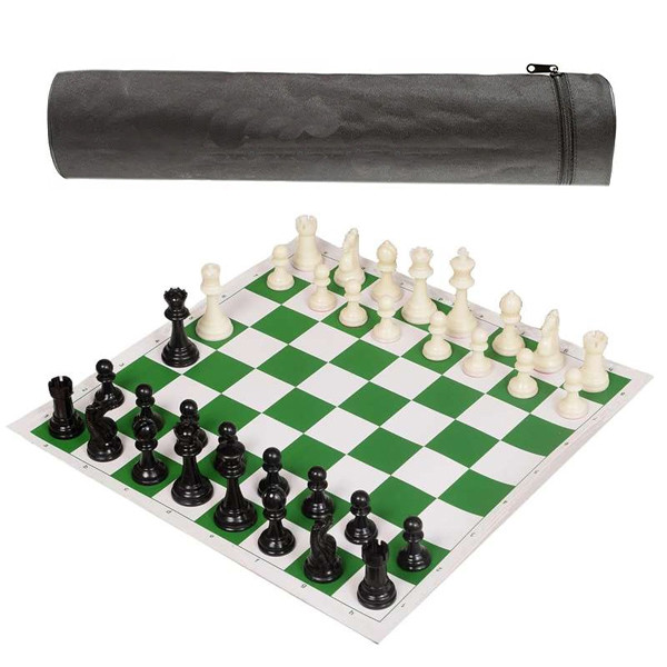 شطرنج مدل فدراسیونی توپر به همراه کیف حمل