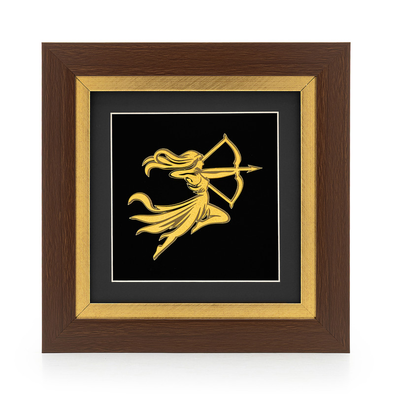 تابلو طلاکوب آلتین هنر مدل کماندار نماد ماه آذر