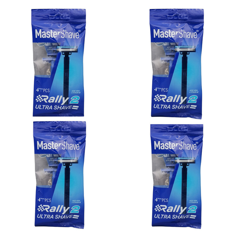 خود تراش مسترشیو مدل رالی چهار بسته 4 عددی