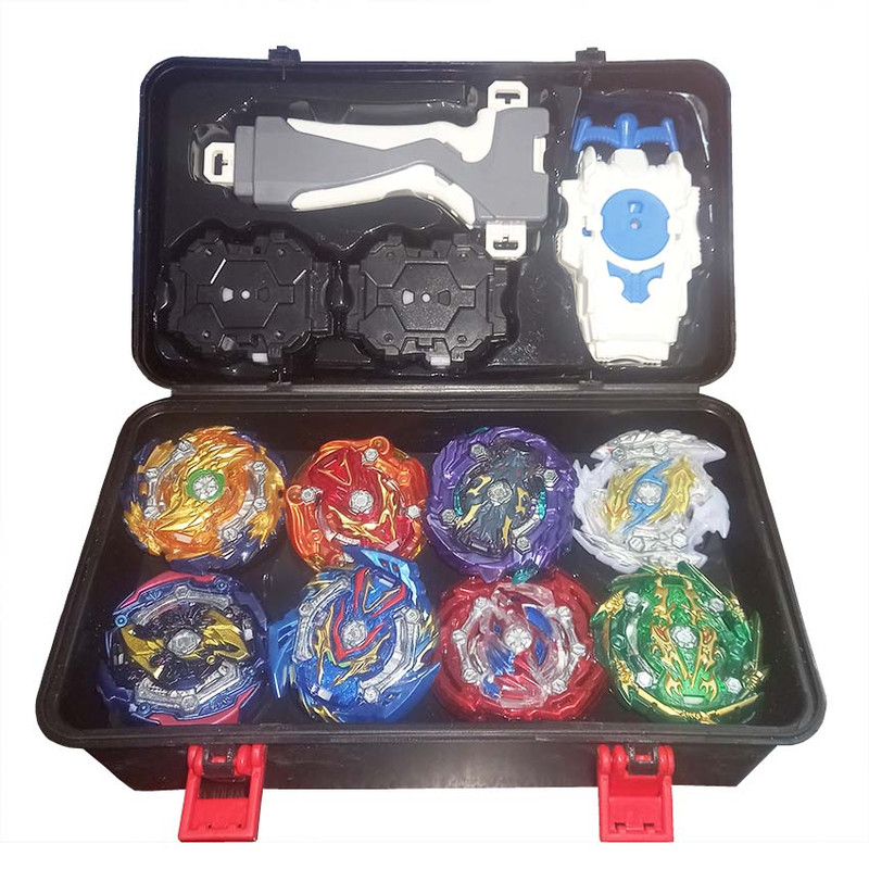 فرفره مدل انفجاری چمدانی کد BB-888-5 مجموعه 12 عددی