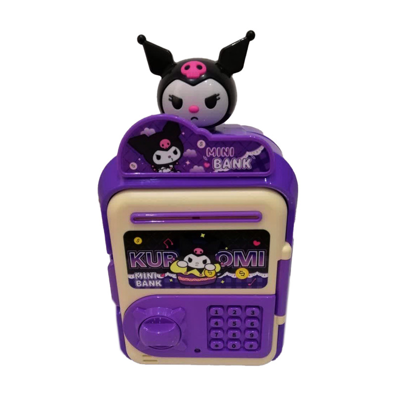 اسباب بازی مدل قلک بازی طرح گاوصندوق کرومی 