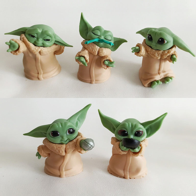 فیگور مدل جنگ ستارگان طرح بیبی یودا مجموعه 5 عددی