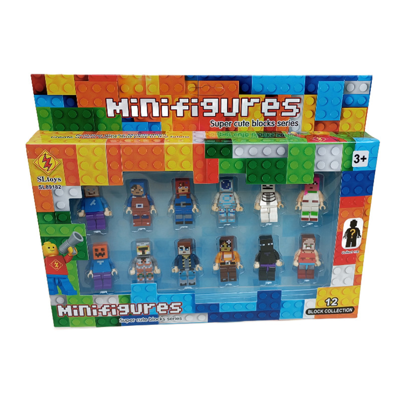 فیگور مدل ماینکرافت کد 388مجموعه 12 عددی