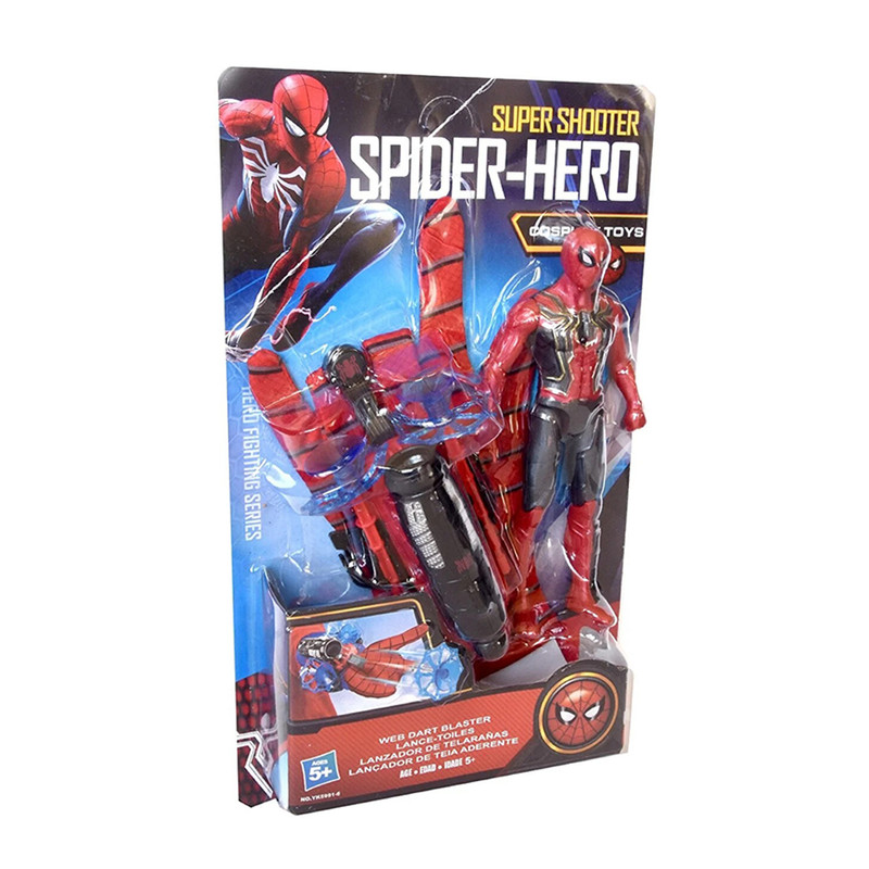 ست ایفای نقش مدل spider man مجموعه 4 عددی