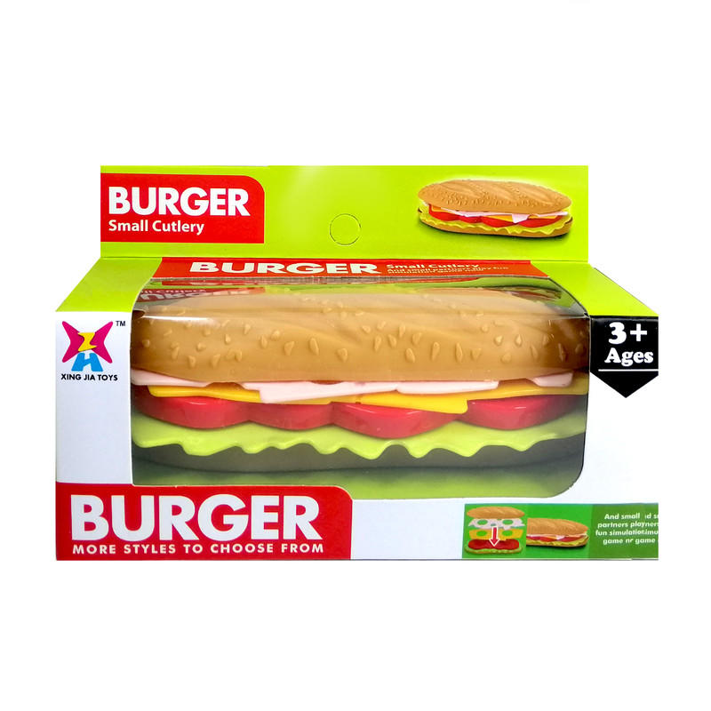 اسباب بازی برگر مدل ساندویچ سازی