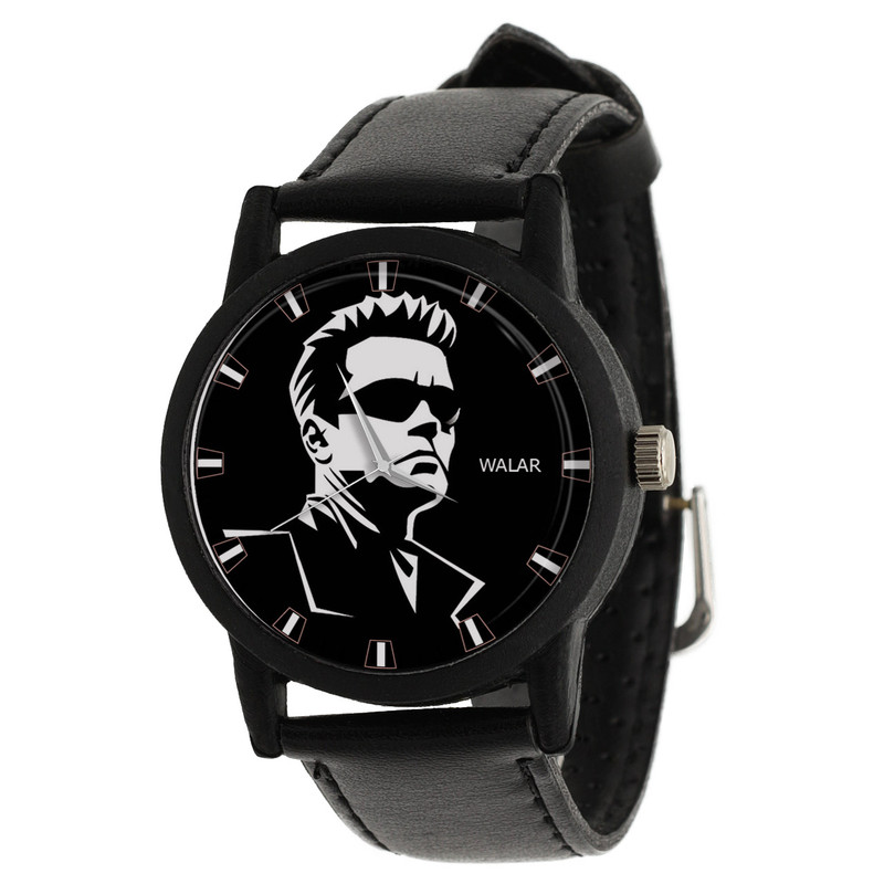 ساعت مچی عقربه ای مردانه والار طرح ترمیناتور کد LF2326