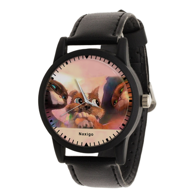 ساعت مچی عقربه ای ناکسیگو مدل Puss in Boots The Last Wish کد LF14018