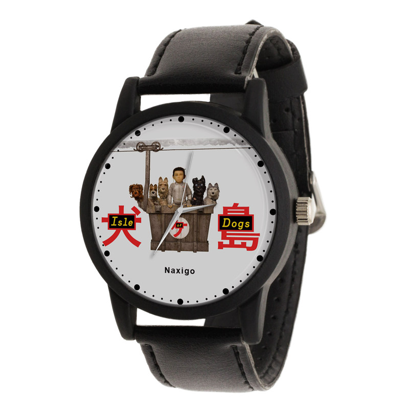ساعت مچی عقربه ای ناکسیگو مدل Isle of Dogs کد LF14108