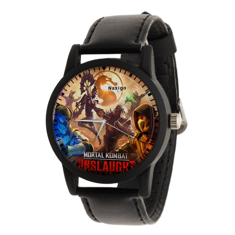 ساعت مچی عقربه ای ناکسیگو مدل Mortal Kombat کد LF6773