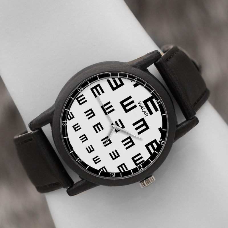 ساعت مچی عقربه ای والار طرح چشم پزشک کد LF2535