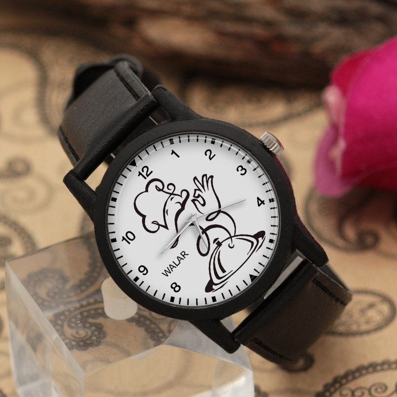 ساعت مچی عقربه ای مردانه والار طرح آشپز کد LF2842