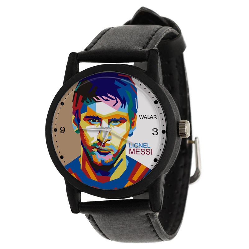 ساعت مچی عقربه ای والار طرح لیونل مسی کد LF2184