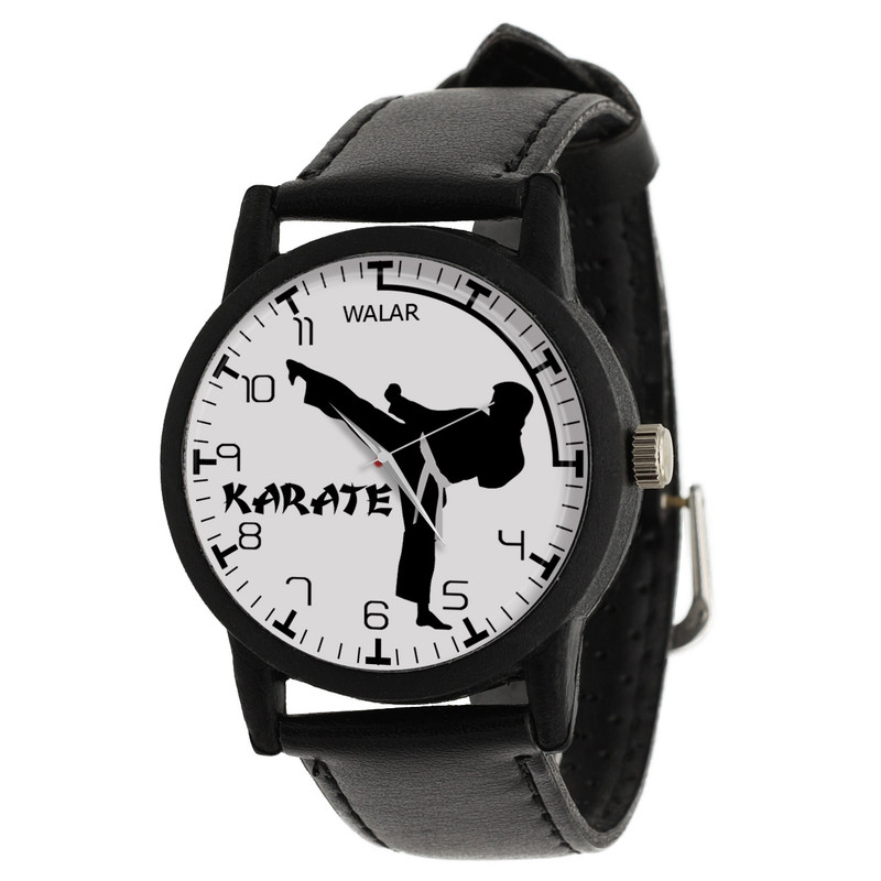 ساعت مچی عقربه ای مردانه والار طرح کاراته کد LF2205