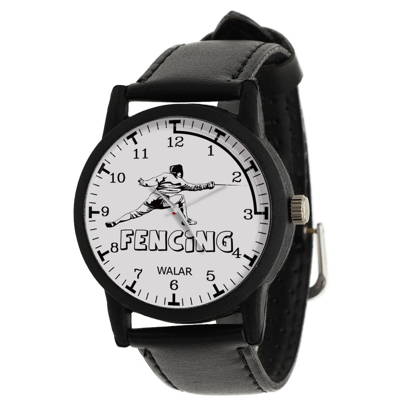 ساعت مچی عقربه ای والار طرح شمشیر بازی کد LF2213