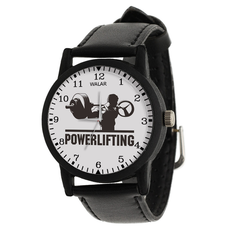 ساعت مچی عقربه ای مردانه والار طرح پاورلیفتینگ کد LF2223
