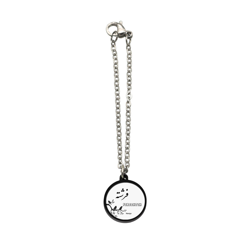 آویز ساعت زنانه ناکسیگو مدل شب تاب طرح فرشته کد AW9125