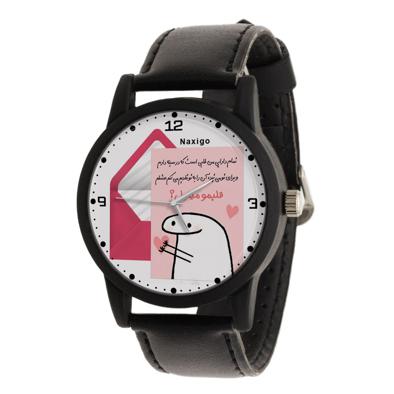 ساعت مچی عقربه ای ناکسیگو مدل قلبمو میقولی؟ کد LF11702