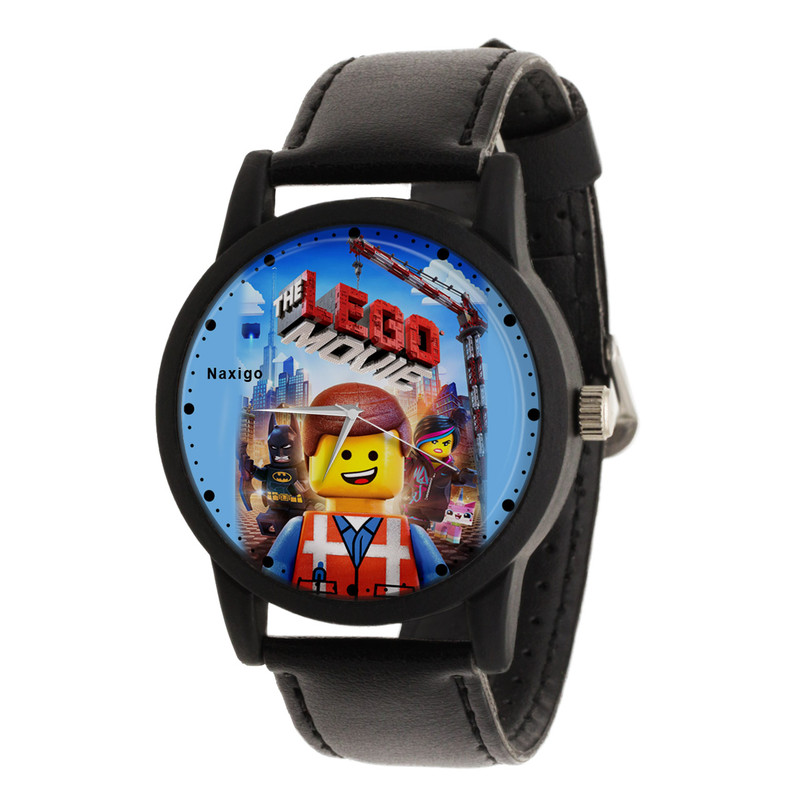 ساعت مچی عقربه ای ناکسیگو مدل The Lego Movie کد LF14099
