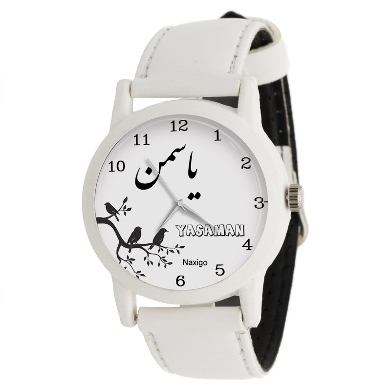 ساعت مچی عقربه ای زنانه ناکسیگو طرح یاسمن کد LF3412