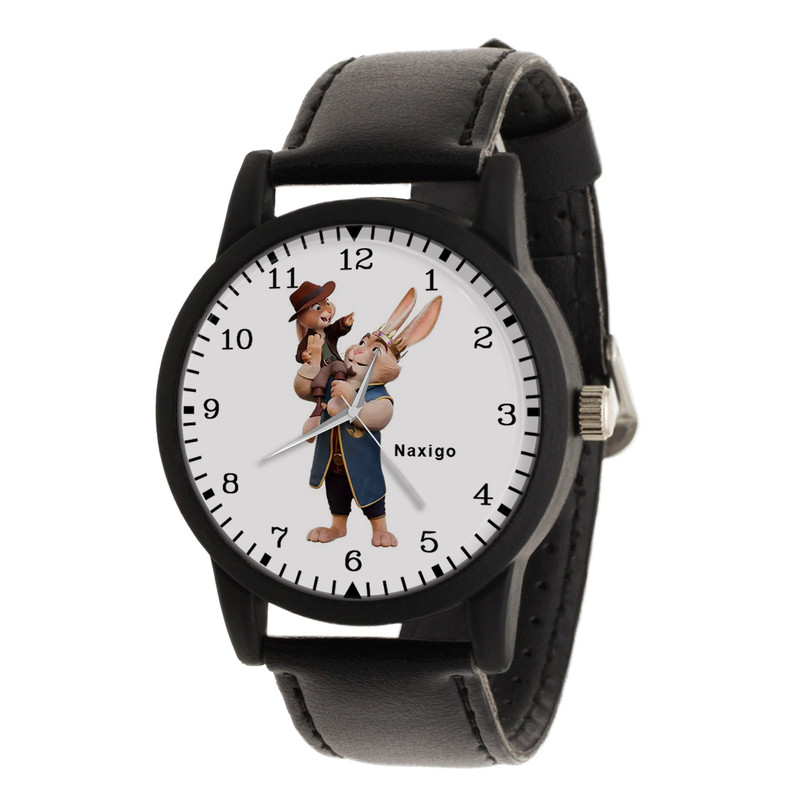 ساعت مچی عقربه ای ناکسیگو مدل Chickenhare and the Hamster of Darkness کد LF14005