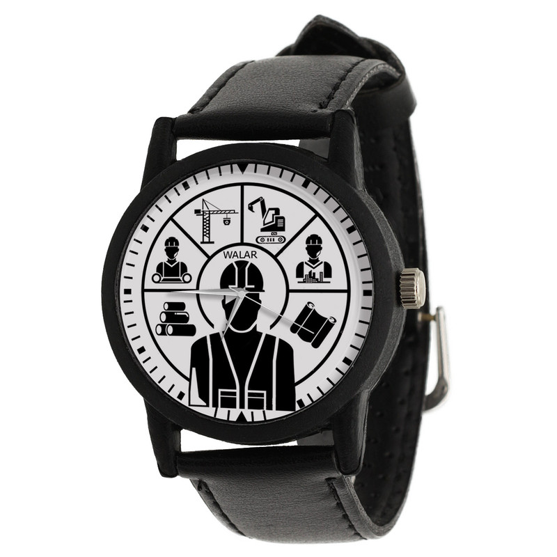 ساعت مچی عقربه ای والار طرح مهندسی عمران کد LF2593