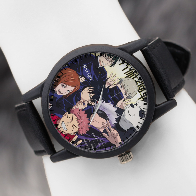 ساعت مچی عقربه ای ناکسیگو مدل جوجوتسو کایسن کد LF6824