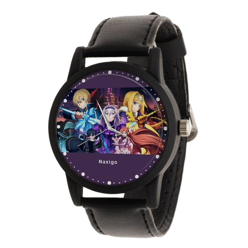ساعت مچی عقربه ای ناکسیگو مدل Sword Art Online کد LF13173
