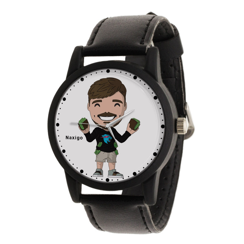 ساعت مچی عقربه ای ناکسیگو مدل Mr Beast کد LF13974