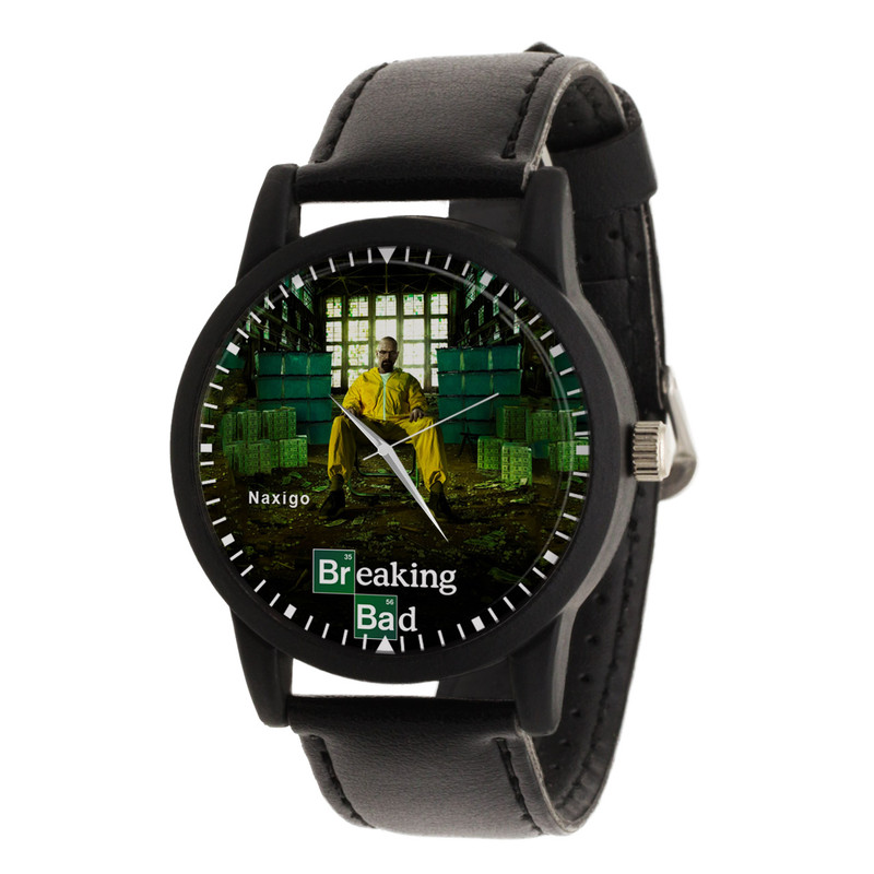 ساعت مچی عقربه ای ناکسیگو مدل بریکینگ بد کد LF14206
