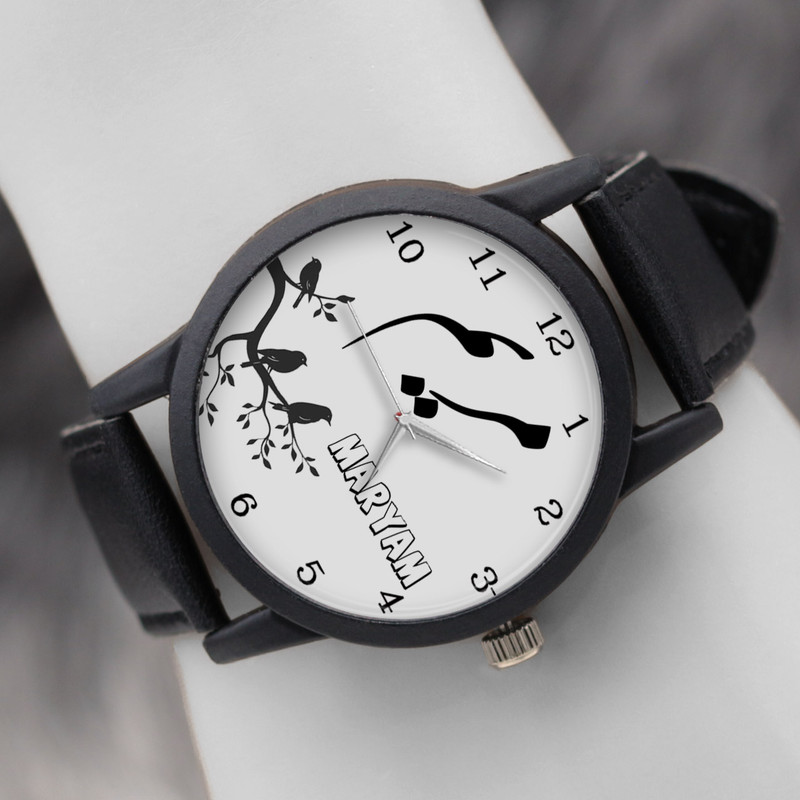 ساعت مچی عقربه ای زنانه طرح مریم کد LF3063