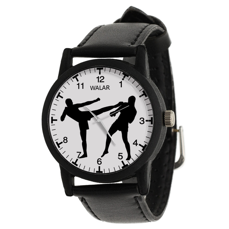 ساعت مچی عقربه ای مردانه والار طرح کیک بوکسینگ کد LF2729