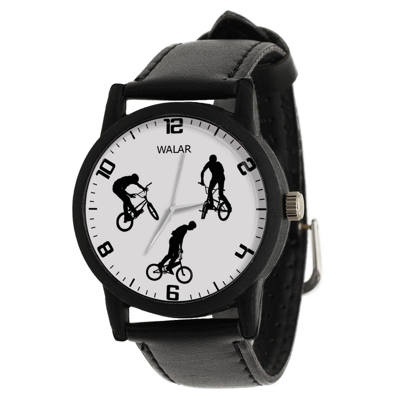 ساعت مچی عقربه ای مردانه والار طرح دوچرخه سواری کد LF2781