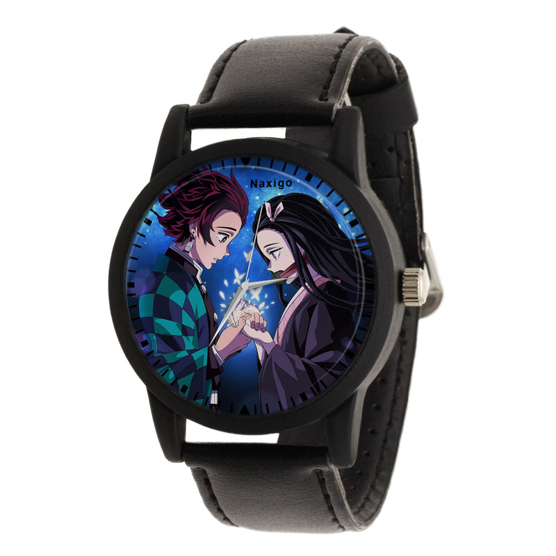 ساعت مچی عقربه ای ناکسیگو مدل Demon Slayer کد LF6846