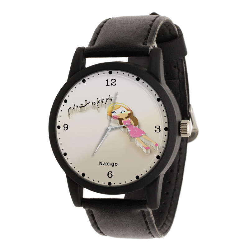 ساعت مچی عقربه ای ناکسیگو مدل خواهر جونم دوست دارم کد LF12590