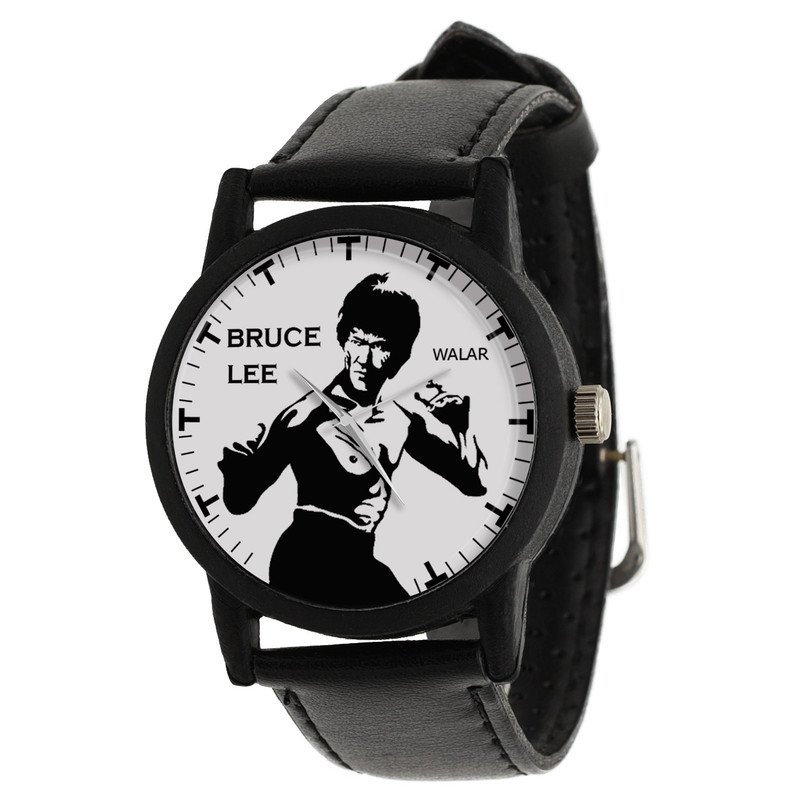 ساعت مچی عقربه ای والار طرح بروس لی کد LF2288