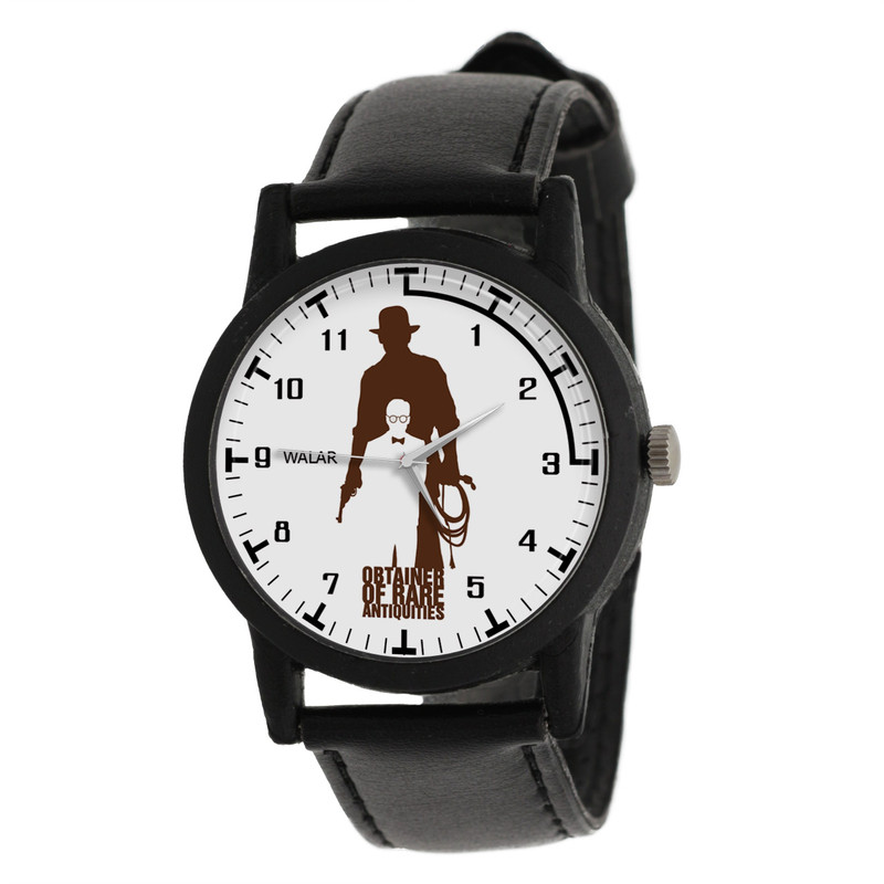 ساعت مچی عقربه ای مردانه والار طرح ایندیانا جونز کد LF2291