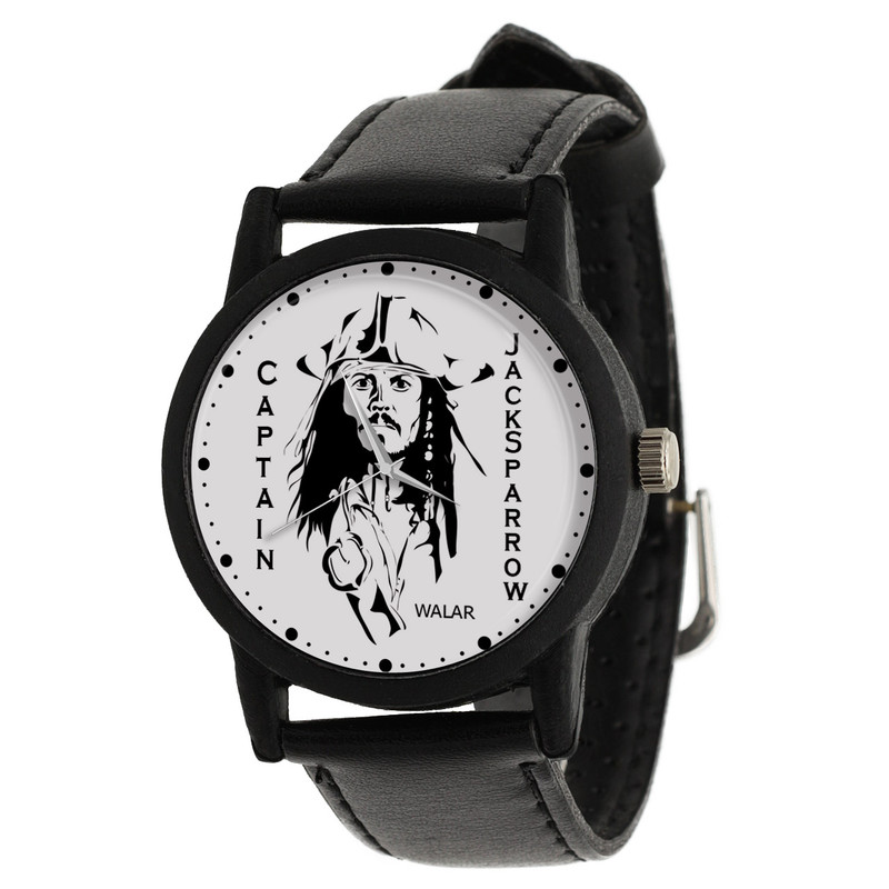 ساعت مچی عقربه ای زنانه و مردانه والار طرح کاپیتان جک اسپارو کد LF2321