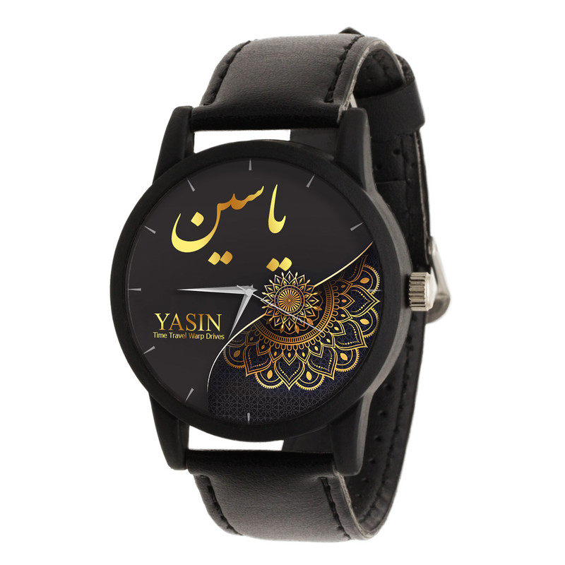 ساعت مچی عقربه ای مردانه طرح یاسین کد LF3276