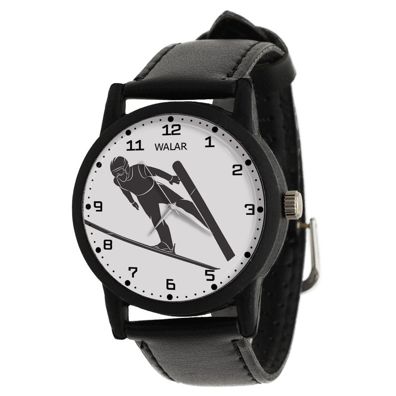 ساعت مچی عقربه ای مردانه والار طرح اسکی کد LF2013