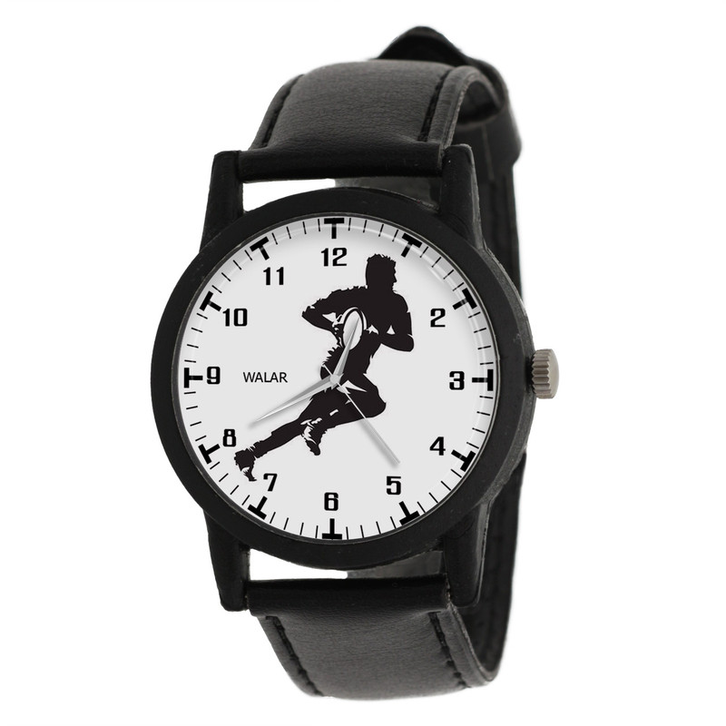 ساعت مچی عقربه ای مردانه والار طرح راگبی کد LF2654