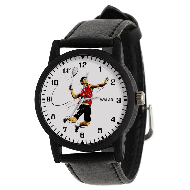 ساعت مچی عقربه ای مردانه والار طرح بدمینتون کد LF2856