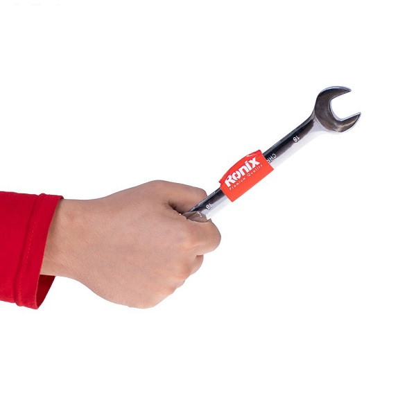 آچار یکسر تخت یکسر جغجغه ای رونیکس مدل RH-2169 سایز 19 میلی متر 