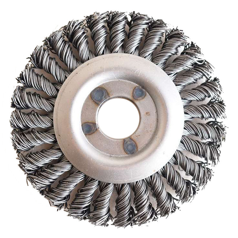 فرچه سیمی مینی فرز مدل تخت بافته 115mm کد 15 