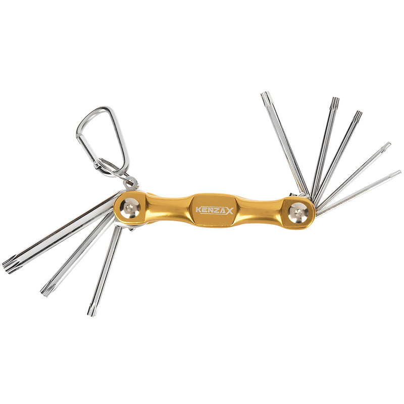 مجموعه 8 عددی آچار ستاره ای تاشو کنزاکس مدل KTK-108