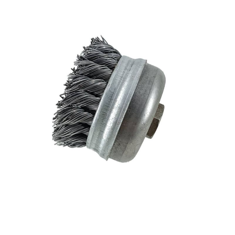 برس کاسه ای طوقدار مدل بافته 75 mm